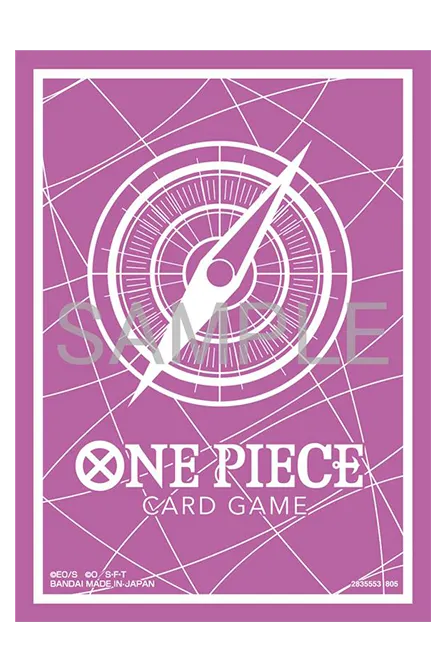 One Piece Card Game Official Sleeves - Standard Purple